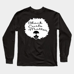 BLACK CURLS MATTER by AfreeKA -3 Long Sleeve T-Shirt